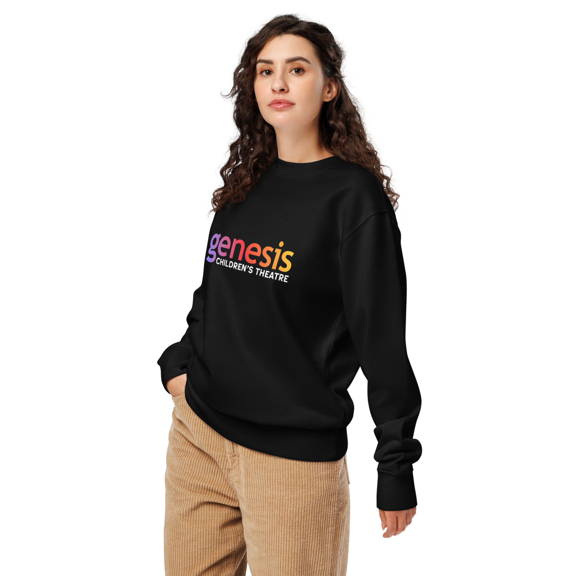 Unisex Genesis Logo organic sweatshirt
