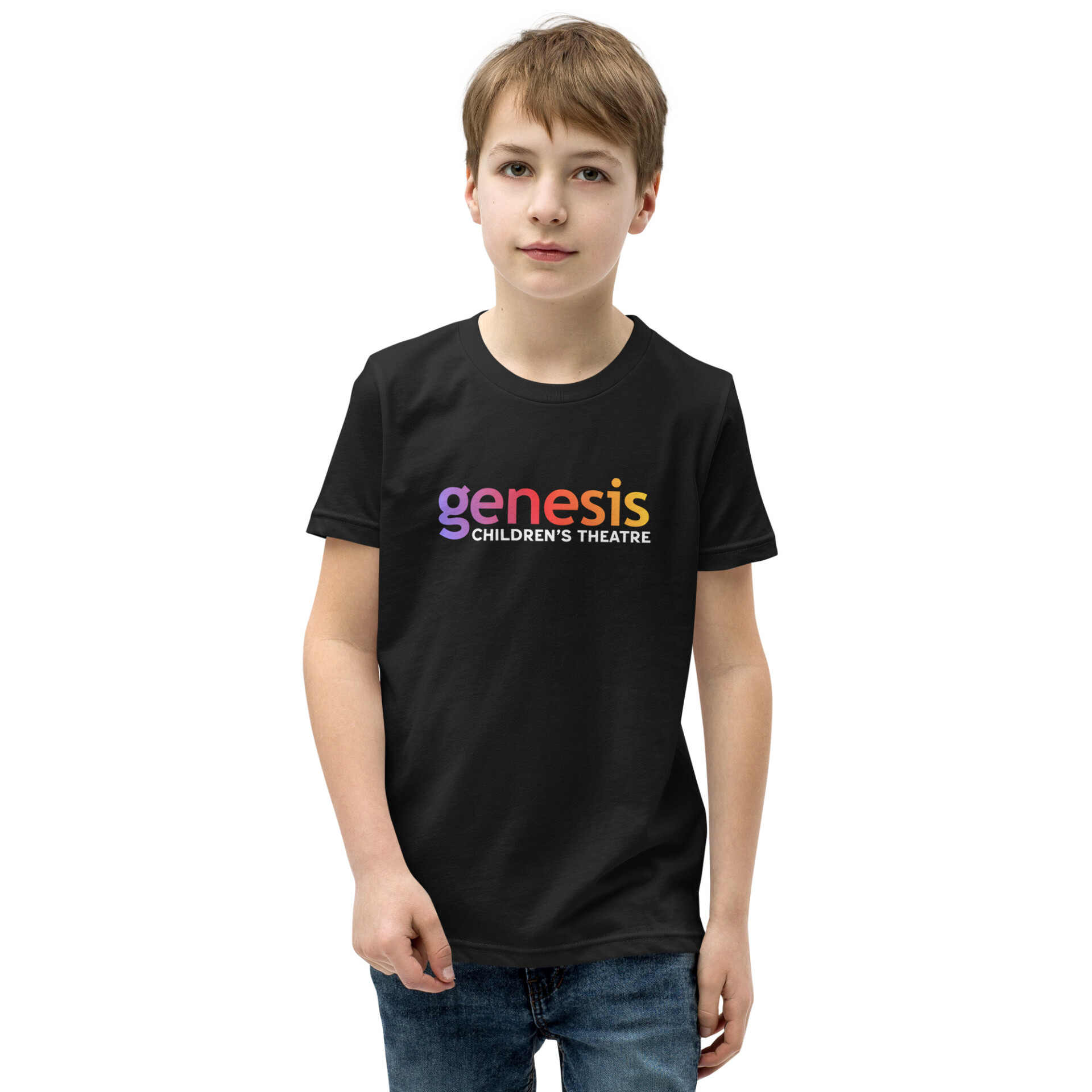 Rainbow Logo Youth Short Sleeve T-Shirt