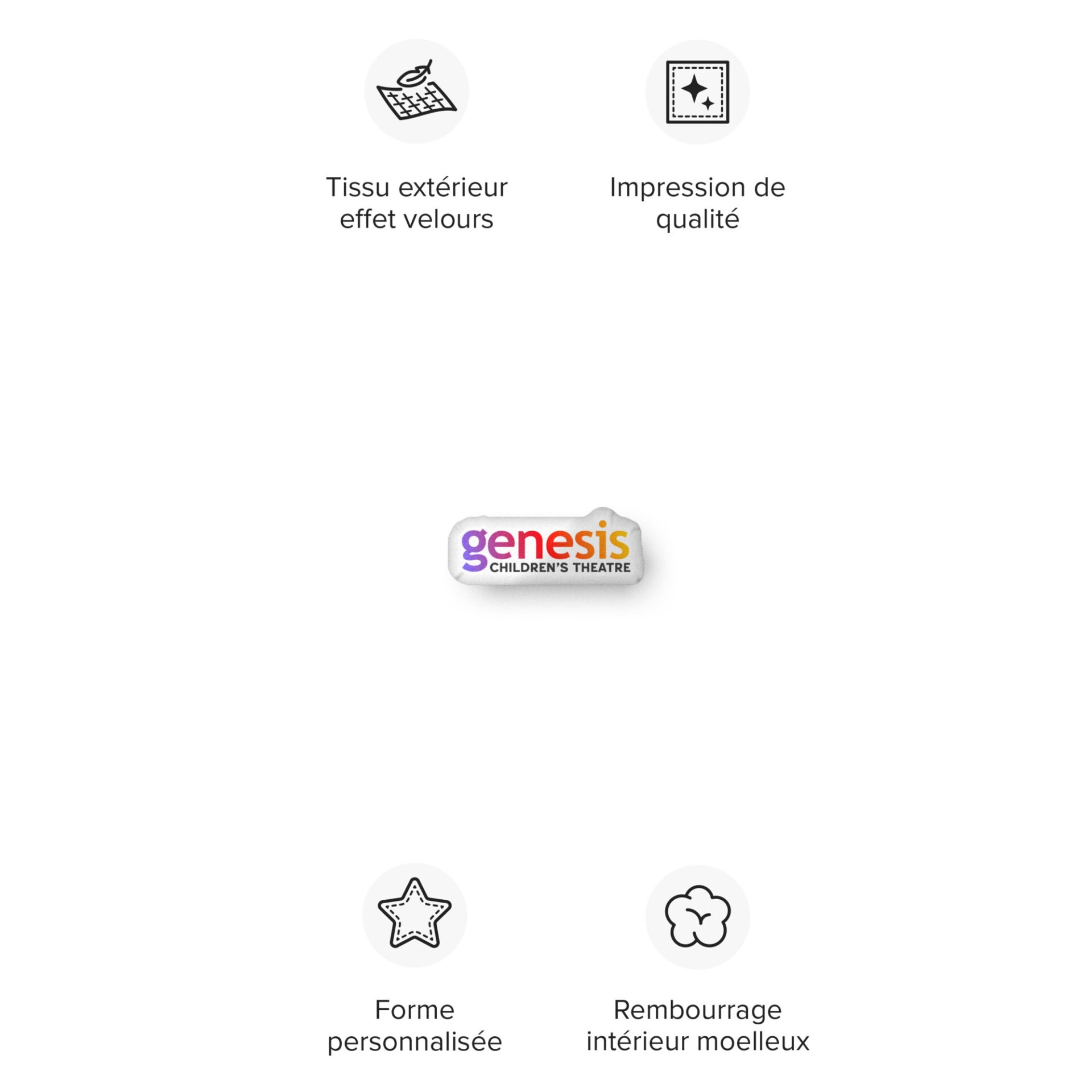 Custom-shaped pillow - Image 2