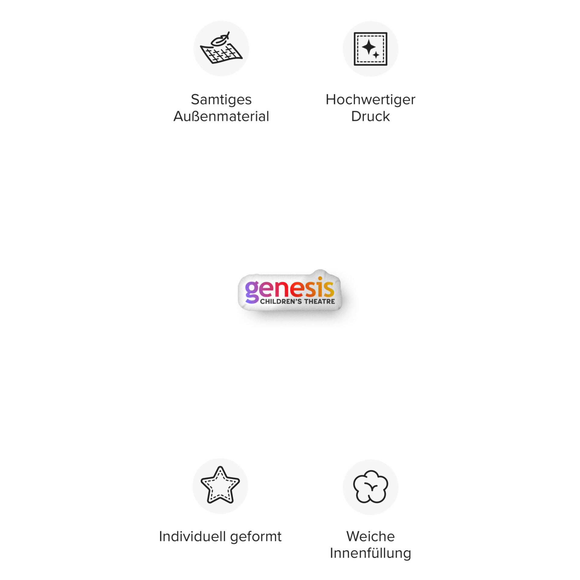 Custom-shaped pillow - Image 3