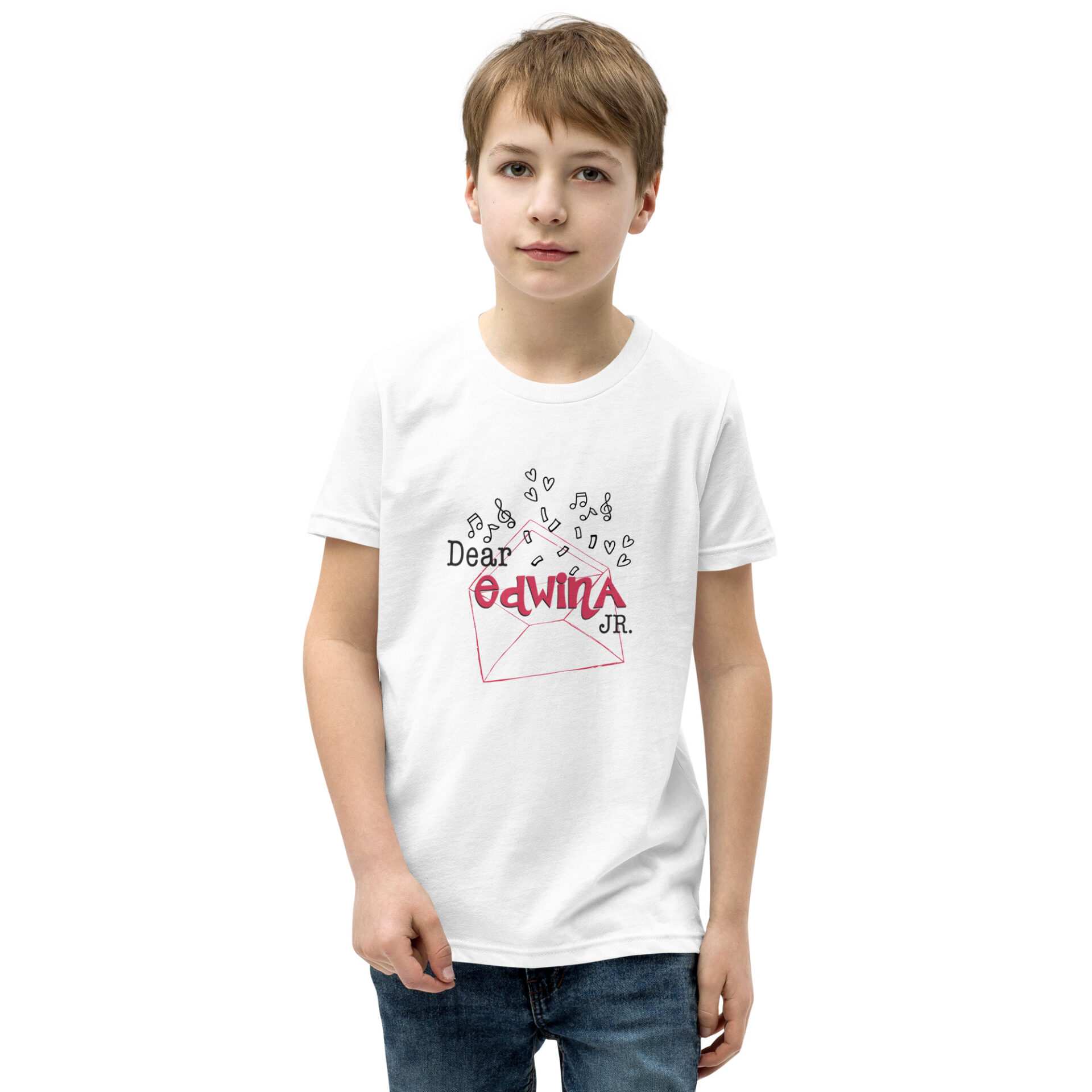 Protected: Cast Shirt: Dear Edwina Jr Youth Short Sleeve T-Shirt
